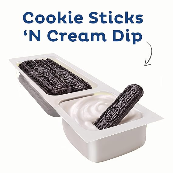 Handi-Snacks OREO Cookie Sticks 'N Creme Dip Snack Packs, 20 Snack Packs