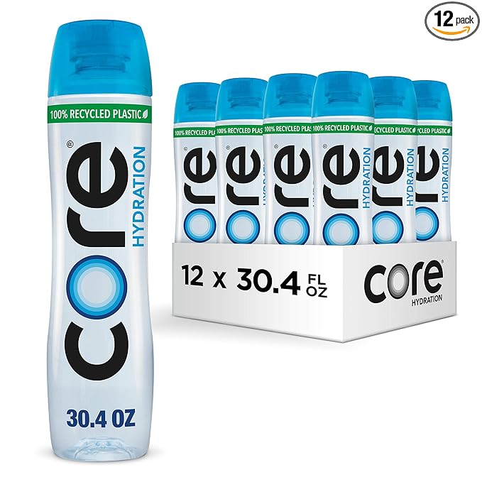 Core Hydration Perfectly Balanced Water, 30.4 fl oz bottle (Pack of 12)