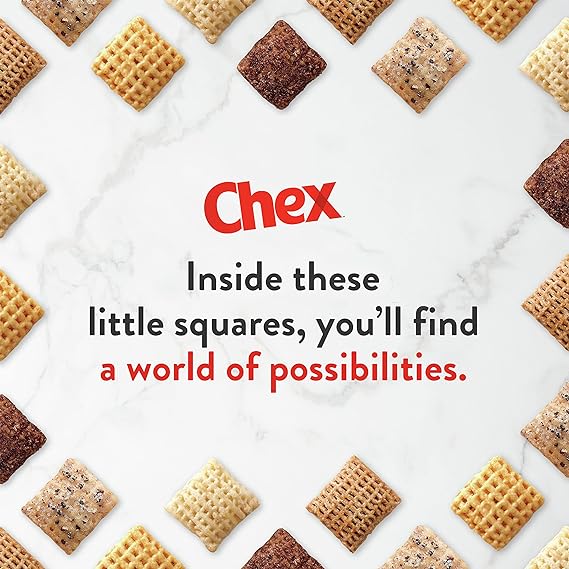 Chocolate Chex Cereal, Gluten Free Breakfast Cereal, Made with Whole Grain, Family Size, 20.3 oz