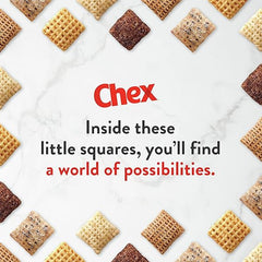 Chocolate Chex Cereal, Gluten Free Breakfast Cereal, Made with Whole Grain, Family Size, 20.3 oz